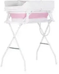 Chipolino Babybadewanne, Rosa, Kunststoff, 45x76 cm, female, Pflegen, Baden,