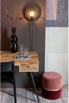 Housecraft Living Sitzhocker, Pink, Textil, 35x39x35 cm, Wohnzimmer, Hocker,...