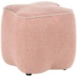 Beliani Pouf, Beige, Textil, Quadratisch, 35x38x35 cm, Wohnzimmer, Hocker, Poufs