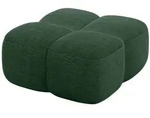 Altdecor Pouf, Waldgr&uuml;n, Kunststoff, 1-Sitzer, 90x43x90 cm, Wohnzimmer, Hocker,