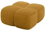 Altdecor Pouf, Honig, Kunststoff, 1-Sitzer, 90x43x90 cm, Wohnzimmer, Hocker,...