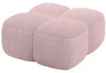 Altdecor Pouf, Rosa, Kunststoff, 1-Sitzer, 90x43x90 cm, Wohnzimmer, Hocker,...