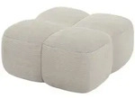 Altdecor Pouf, Mokka, Kunststoff, 1-Sitzer, 90x43x90 cm, Wohnzimmer, Hocker,...