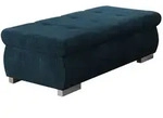 Mirjan24 Polsterhocker, Blau, Textil, 1-Sitzer, Rechteckig, 120x39x60 cm, Wohnzimmer,