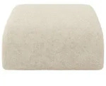Altdecor Pouf, Creme, Kunststoff, 1-Sitzer, 91x40x89 cm, Wohnzimmer, Hocker, Poufs