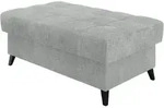 Mirjan24 Polsterhocker, Graphit, Holz, Rechteckig, 106x44x67 cm, Wohnzimmer,...