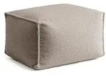 Mokebo Pouf, Taupe, Textil, 55x65x35 cm, Wohnzimmer, Hocker, Poufs