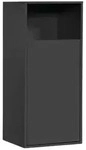 Mokebo W&auml;scheschrank, Schwarz, Holzwerkstoff, 41x95x40 cm, Ordnen &...