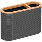 bremermann Zahnb&uuml;rstenhalter, Grau, Kunststoff, 14x9.3x5.5 cm, Badaccessoires,