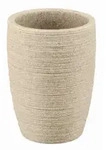 Kleine Wolke Zahnputzbecher Sand, Sand, Kunststoff, Streifen, 7.5x10 cm, Global