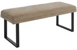 MCW Sitzbank, Hellbraun, Textil, 120x49x44 cm, Esszimmer, B&auml;nke, Sitzb&auml;nke