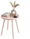 CLP Beistelltisch, Rosa, Metall, Rund, 40x45x40 cm, Wohnzimmer, Wohnzimmertische,