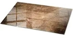 Tulup Tischplatte, Dunkelbraun, Glas, Rechteckig, 100x50x0.4 cm, Esszimmer,...