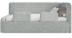 Selsey Jugendbett, Grau, Kunststoff, 1-Sitzer, 90x200 cm, Kinderzimmer &