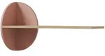 Mirjan24 Kinder-Wandregal, Eiche, Rosa, Holzwerkstoff, Rechteckig, 82x45x25 cm,