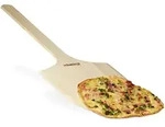 Relaxdays Pizzaschieber, Hellbraun, Holz, 30x1x78 cm, Kochen, K&uuml;chenhelfer,