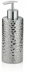 Kela Seifenspender, Silber, Keramik, 6.5x18x6.5 cm, Badaccessoires,