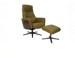 Kawola Relaxsessel, Olivgr&uuml;n, Metall, 1-Sitzer, F&uuml;llung: Schaumstoff,...