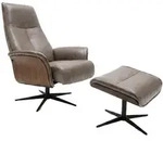 Kawola Relaxsessel, Anthrazit, Metall, 1-Sitzer, F&uuml;llung: Schaumstoff,...