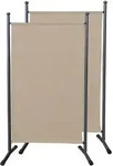 Quick Star Paravent, Beige, Metall, 80x180 cm, Sonnenschutz & Sichtschutz,