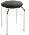 Carryhome Stapelhocker, Schwarz, Metall, 45 cm, Esszimmer, St&uuml;hle, Hocker