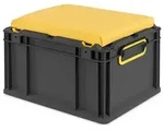 Proregal Eurobox, Schwarz, Kunststoff, Rechteckig, 30x26.5x40 cm, Ordnen &