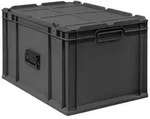 Proregal Eurobox, Schwarz, Kunststoff, Rechteckig, 40x33.5x60 cm, Ordnen &