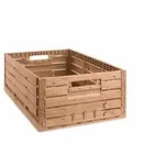 Proregal Klappbox, Braun, Kunststoff, Rechteckig, 40x21.8x60 cm, Ordnen &