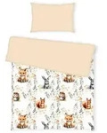 baby best Babybettw&auml;sche bb Little Forest Flanell-Bettw&auml;sche, Mehrfarbig, Textil,
