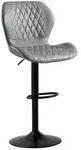 Barhocker, Grau, Kunststoff, 46.5x111x38 cm, Esszimmer, Barm&ouml;bel, Barhocker