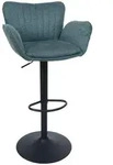 MCW Barhocker, Gr&uuml;n, Textil, 50x110x45 cm, Esszimmer, Barm&ouml;bel, Barhocker