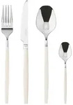 Sambonet Besteckset Siro - Edelst./elfenb.Griff, Elfenbein, Metall, 24-teilig,
