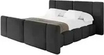 Altdecor Polsterbett, Schwarz, Textil, 140x200 cm, Schlafzimmer, Betten,