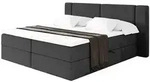 Altdecor Boxbett, Schwarz, Holzwerkstoff, H4, H&ouml;he ca. 20 cm, 120x200 cm,
