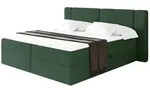 Altdecor Boxbett, Gr&uuml;n, Holzwerkstoff, H4, H&ouml;he ca. 20 cm, 160x200 cm,