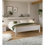 Livetastic Bett, L&auml;rche, Eiche Artisan, Holzoptik, 180x200 cm, f&uuml;r Lattenrost