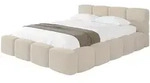 Altdecor Polsterbett, Hellbraun, Textil, 120x200 cm, Schlafzimmer, Betten,