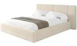 Altdecor Polsterbett, Cappuccino, Textil, 120x200 cm, Schlafzimmer, Betten,