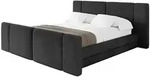 Altdecor Polsterbett, Schwarz, Textil, 120x200 cm, Schlafzimmer, Betten,