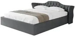 Altdecor Polsterbett, Anthrazit, Textil, 120x200 cm, Schlafzimmer, Betten,