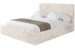 Altdecor Polsterbett, Creme, Textil, H3 + H4, 160x200 cm, Schlafzimmer, Betten,