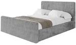 Altdecor Polsterbett, Hellgrau, Textil, H3 + H4, 200x200 cm, Schlafzimmer,...