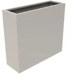 casa.pro Pflanzk&uuml;bel, Beige, Metall, Rechteckig, 90x82x30 cm, Gartenzubeh&ouml;r,