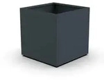 casa.pro Pflanzk&uuml;bel, Anthrazit, Metall, Quadratisch, 60x60x60 cm, Gartenzubeh&ouml;r,