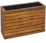 MCW Pflanzkasten, Braun, Holz, 63x41x23 cm, Gartenzubeh&ouml;r, Blument&ouml;pfe