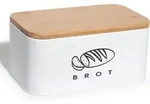Brotkasten, Mehrfarbig, Metall, 18x14x30 cm, K&uuml;chenzubeh&ouml;r, Brotk&auml;sten &