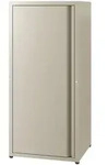 [en.casa] Aktenschrank, Hellbraun, Metall, 2 F&auml;cher, Rechteckig, 40x88x35 cm,