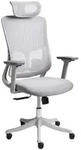 Beliani B&uuml;rostuhl, Grau, Textil, 50x117x66 cm, Arbeitszimmer, B&uuml;rost&uuml;hle,