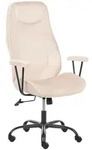 Beliani B&uuml;rostuhl, Beige, Textil, 72x118x65 cm, Arbeitszimmer, B&uuml;rost&uuml;hle,