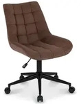 Idimex B&uuml;rostuhl, Braun, Textil, Mode, 54x80x61 cm, Arbeitszimmer, B&uuml;rost&uuml;hle,